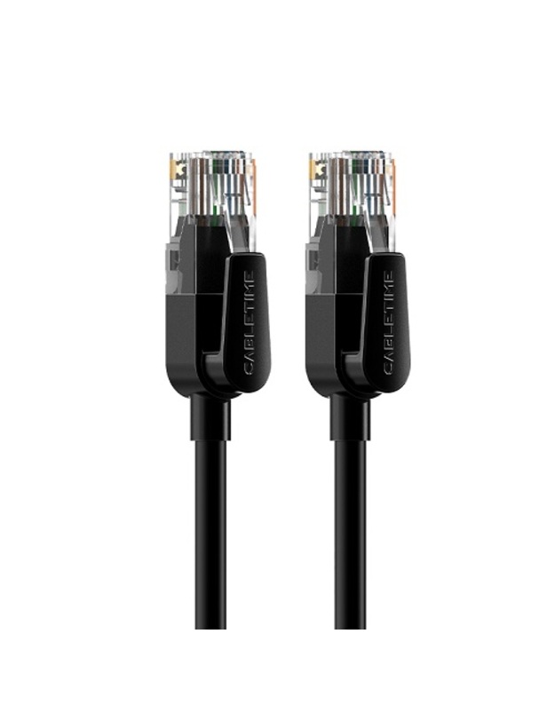 Kabelis Cat6 UTP, 5m, juodas