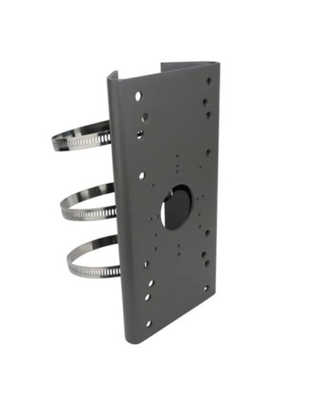 Kameros laikiklis ant stulpo Hikvision DS-1275ZJ-SUS, juodas