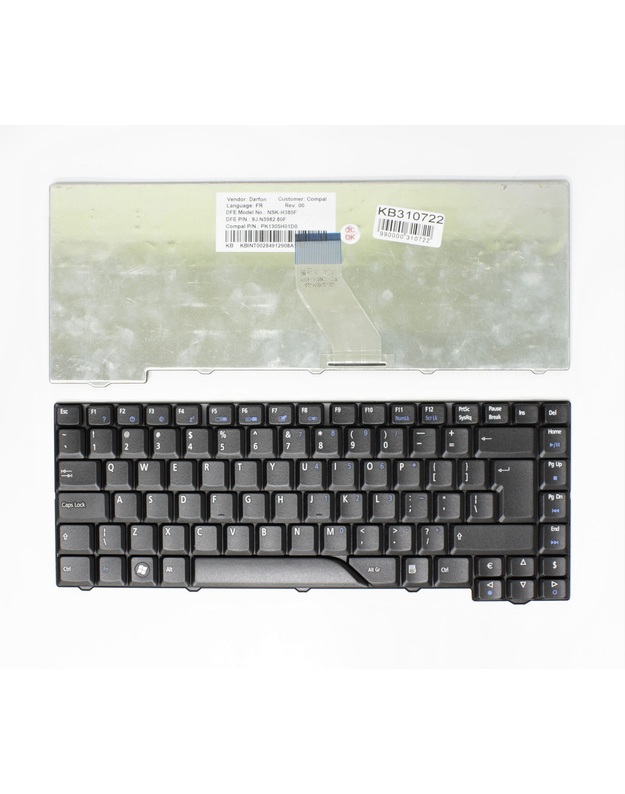 Klaviatūra ACER Aspire: 5310, 5315, 5320, 4520, 4530, 4920, 4930, 6920, UK