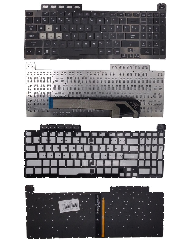 Klaviatūra ASUS FA506, FA706, US, su pašvietimu