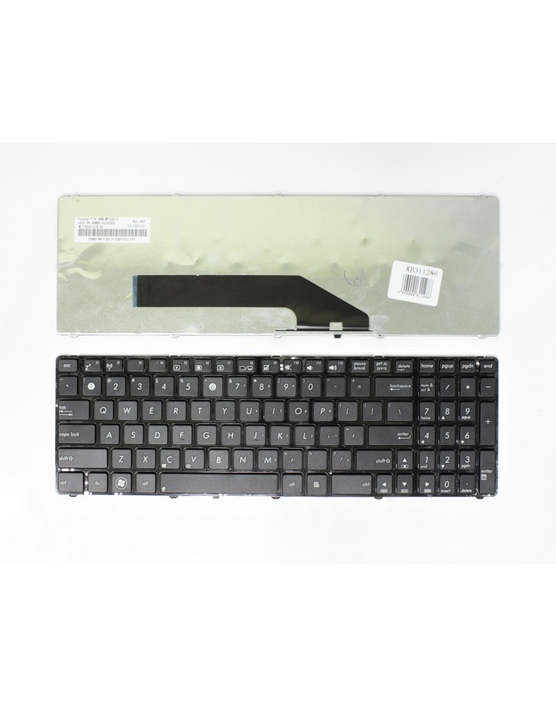 Klaviatūra ASUS: K50, K50A, K50I, K62, K62F, K62J, K70, K70A, K70I, K72, K72F, K72J
