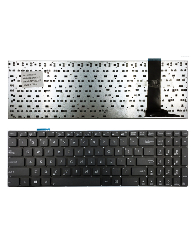 Klaviatūra ASUS: N56VB, N56J, N56JN