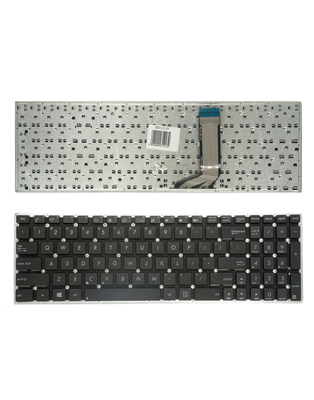 Klaviatūra ASUS: R558, R558U, R558UA, R558UB, R558UF, R558U