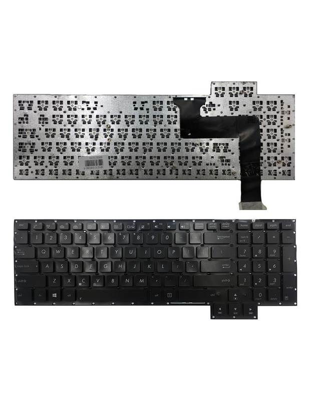Klaviatūra ASUS: ROG G750, G750J, G750JH, G750JM, G750JS, G750JW