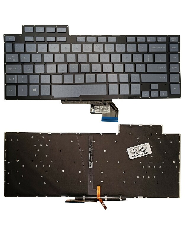 Klaviatūra ASUS Studio Book H500GV, US, su pašvietimu