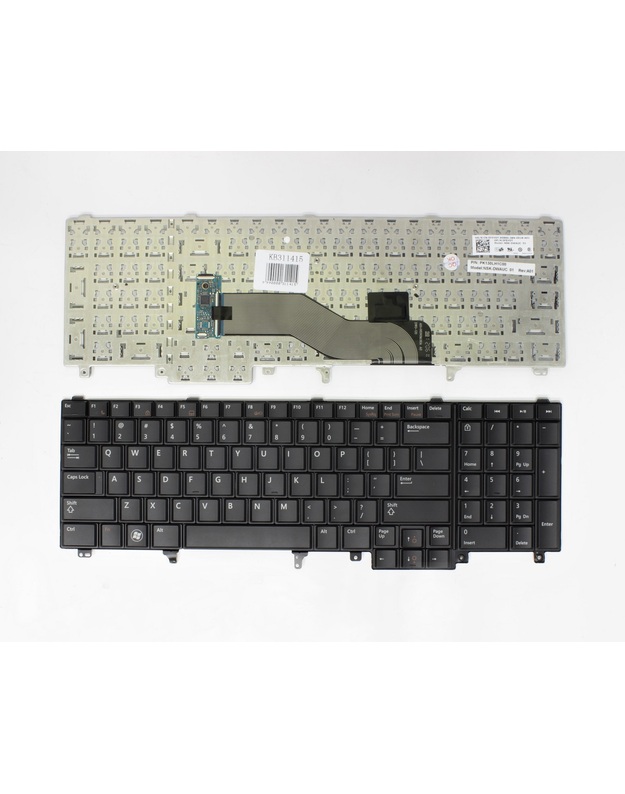 Klaviatūra DELL Latitude: E5520, E5520m, E5530, E6520