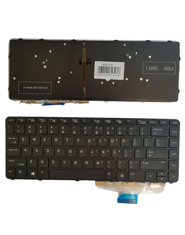 Klaviatūra HP: EliteBook Folio 1040 G3, 844423-001 su apšvietimu