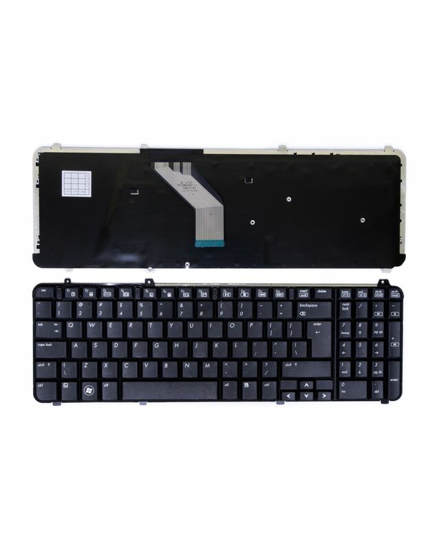 Klaviatūra HP Pavilion: DV6-1000, DV6-1100, DV6-1200, DV6-1300, DV6-2000, DV6-2100, UK