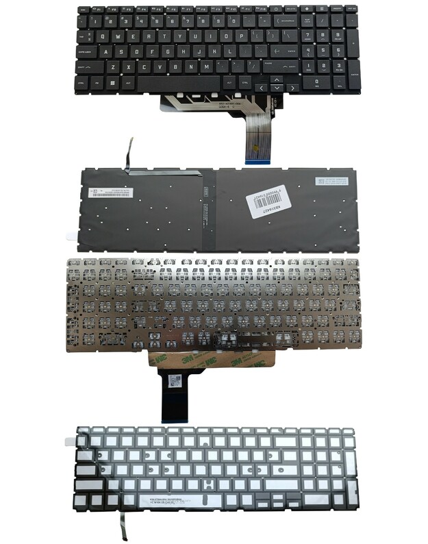 Klaviatūra HP Victus 16-R, 16-E, 16-D, 16-S, su pašvietimu, US