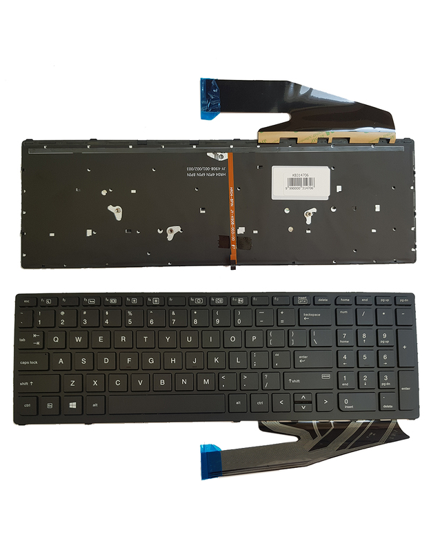 Klaviatūra HP ZBook 17 G4, 15 G3, G4, 17 G3, G4, US