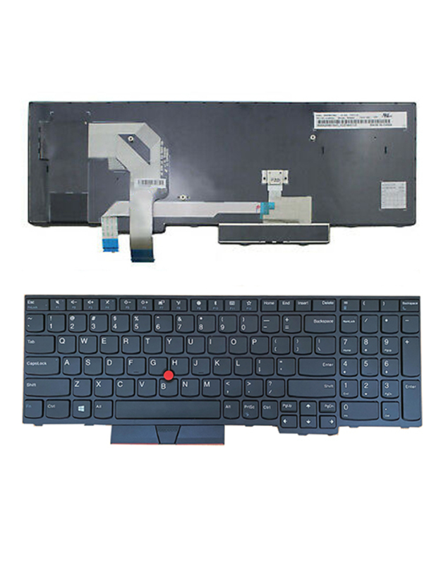 Klaviatūra LENOVO IBM ThinkPad T570, T580 (US) su pašvietimu