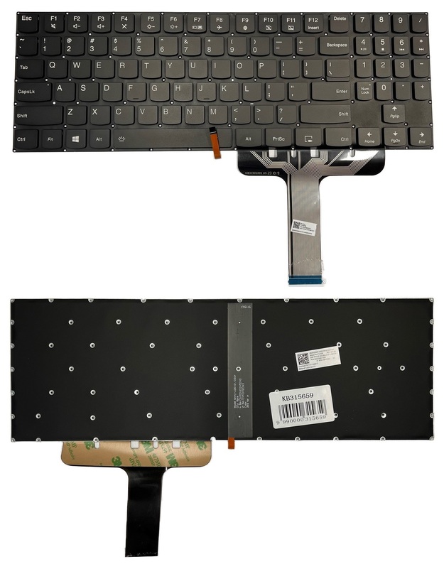 Klaviatūra LENOVO Legion Y530, su baltu pašvietimu, US