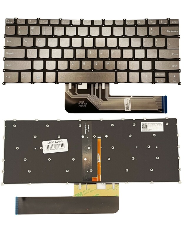Klaviatūra LENOVO Thinkbook 14 G2 ITL, su pašvietimu, US