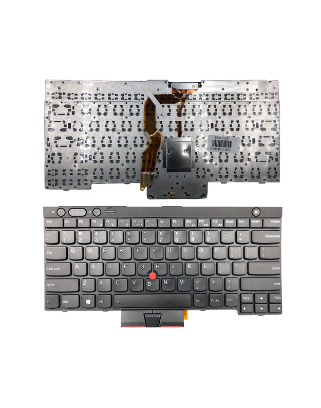 Klaviatūra Lenovo: Thinkpad T430, T530, L430, X230, W530 su rėmėliu ir "trackpoint"