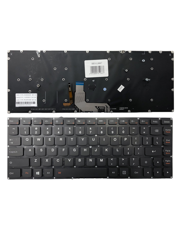 Klaviatūra LENOVO: ThinkPad Yoga 4 Pro Yoga 900 900-13ISK 900S-13ISK