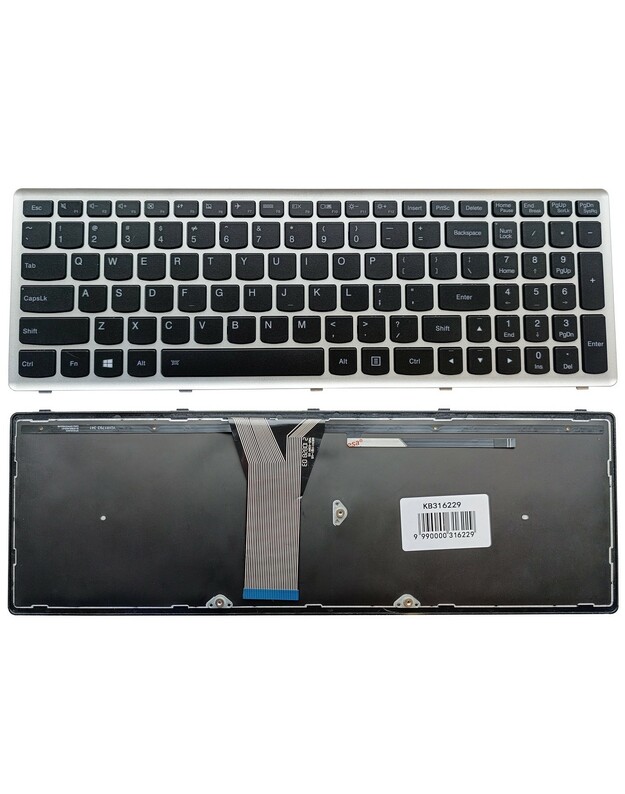 Klaviatūra LENOVO Z510, su pašvietimu, US