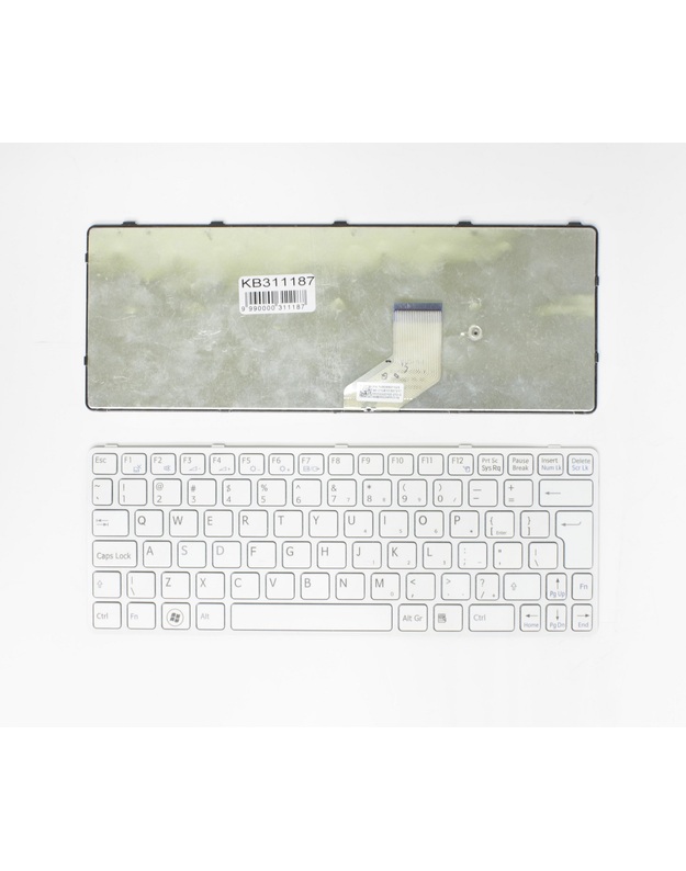Klaviatūra SONY Vaio: SVE11, UK balta