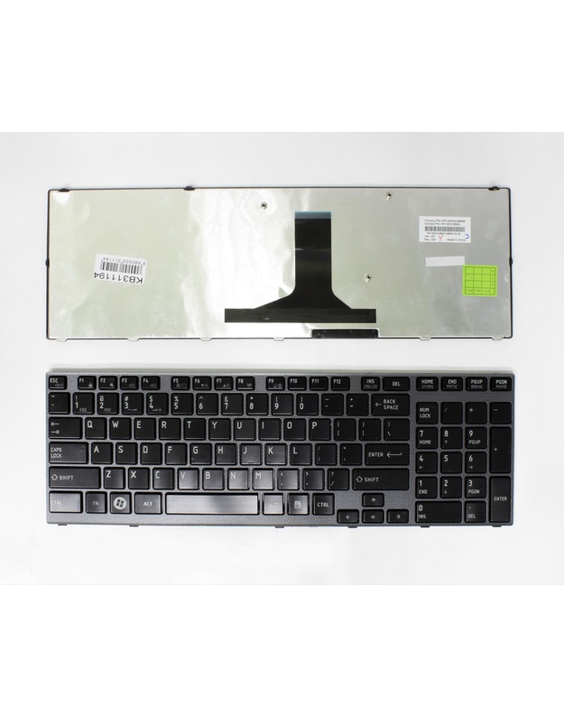 Klaviatūra TOSHIBA Satellite: A660, A665
