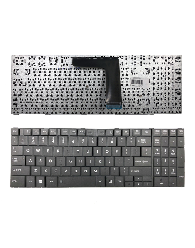 Klaviatūra Toshiba: Satellite C50-B, C50D-B, C55-B, C55D-B, C50A-B