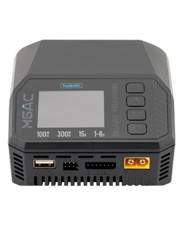 M6AC Išmanusis akumuliatoriaus įkroviklis, AC 100W, DC 300W