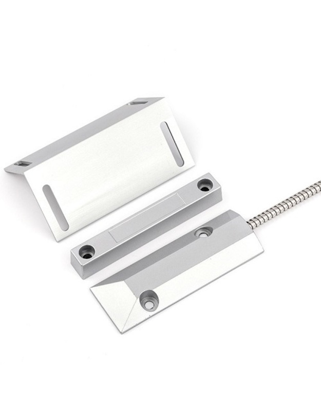 Magnetinis kontaktas, paviršinis, metalinis, NC, 50-70 mm, su laikikliu