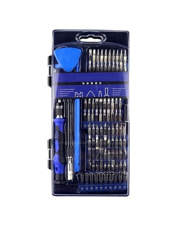 Magnetinių precizinių atsuktuvų rinkinys, 124vnt.