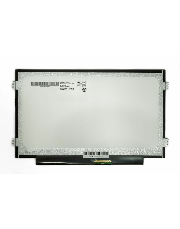 Matrica 10.1" 1024x600, LED, SLIM, blizgus, 40pin (dešinėje), A+