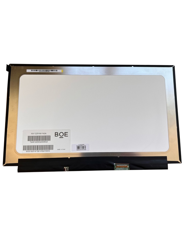 Matrica 13.3" 1920x1080 FULL HD, LED, IPS, SLIM,  matinė, 30pin (dešinėje), A+