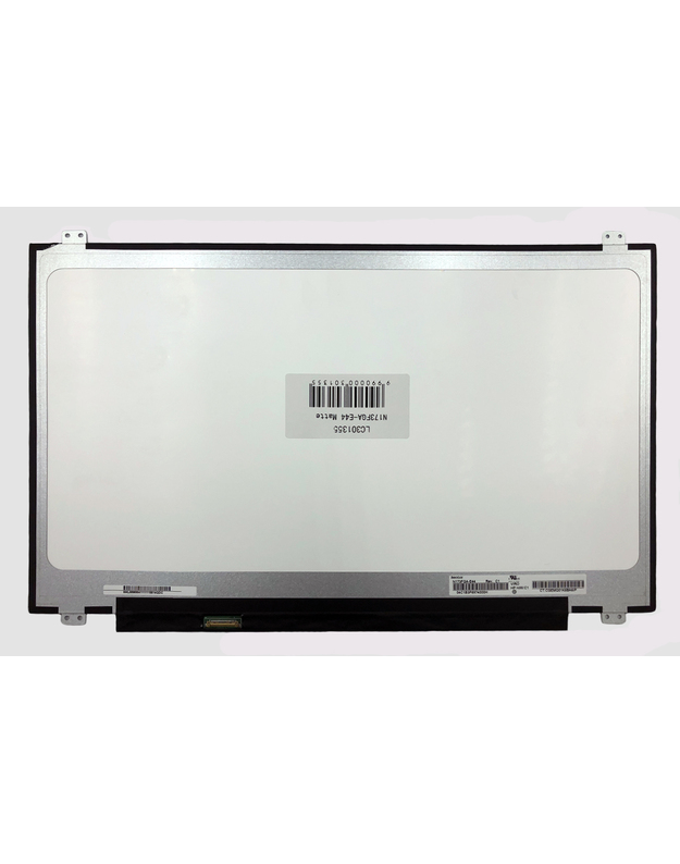 Matrica 17.3“ 1600x900 HD+, LED, SLIM, blizgi, 30pin (kairė), A+