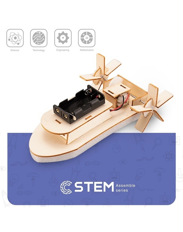 Medinis konstruktorius "Laivelis", mokomasis modelis