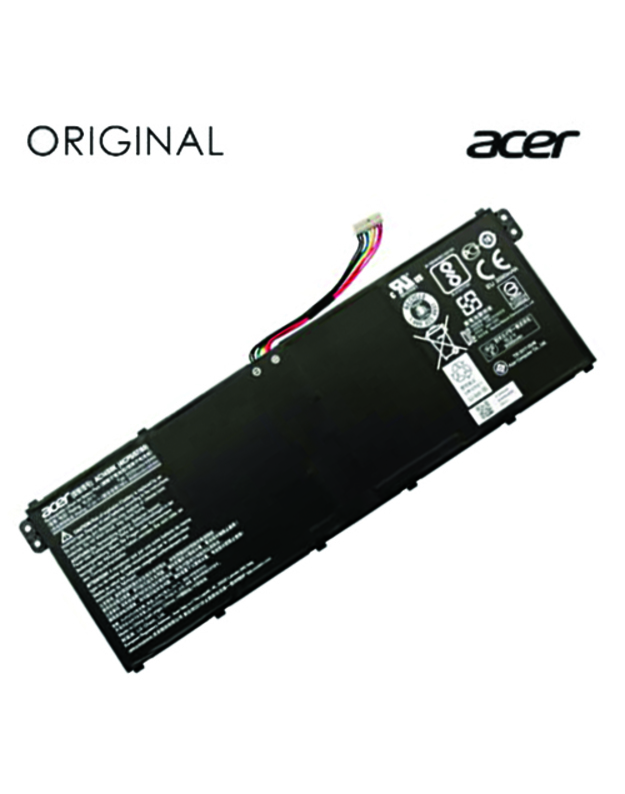 Nešiojamo kompiuterio baterija ACER AC14B8K, 3220 mAh, Original