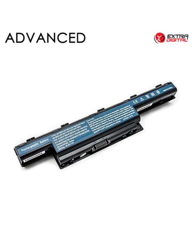 Nešiojamo kompiuterio baterija ACER AS10D31, 5200mAh, Extra Digital Advanced