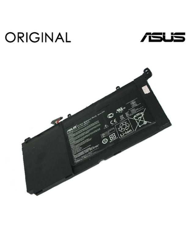 Nešiojamo kompiuterio baterija ASUS A42-S551, 50Wh, Original