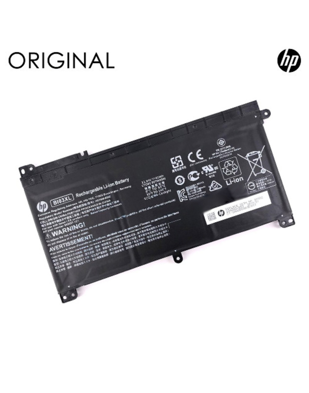 Nešiojamo kompiuterio baterija HP BI03XL, 3440mAh, Original