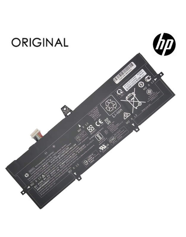 Nešiojamo kompiuterio baterija HP BM04XL, 7300mAh, Original