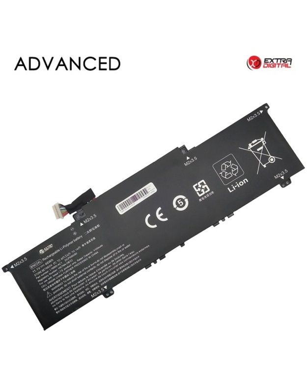 Nešiojamo kompiuterio baterija HP BN03XL, 4100mAh, Extra Digital Advanced