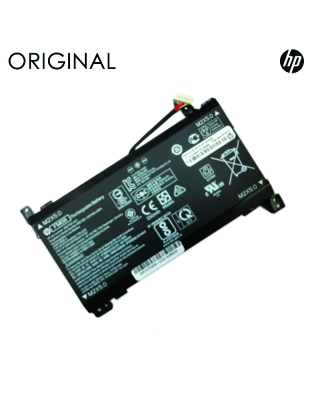 Nešiojamo kompiuterio baterija HP FM08, 5700mAh, Original, 12 pin