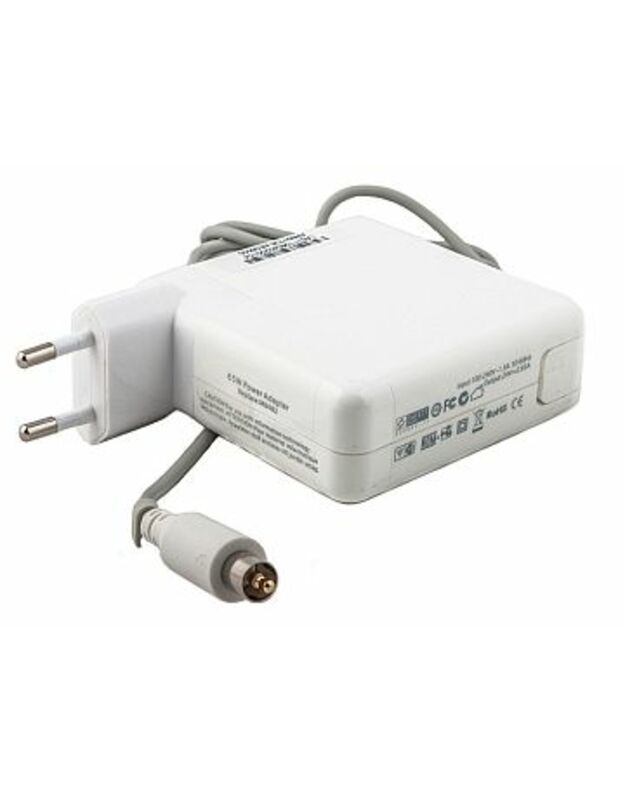 Nešiojamo kompiuterio įkroviklis APPLE 65W: 24V, 2.65A