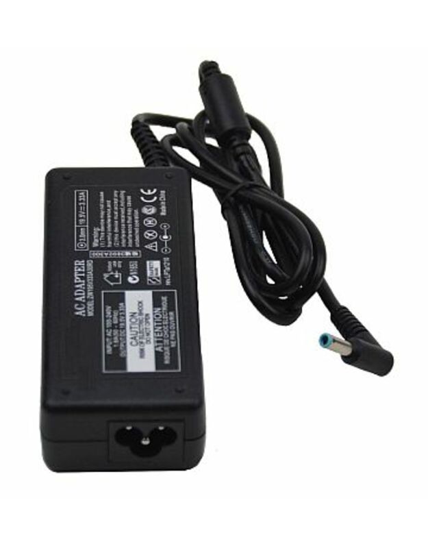 Nešiojamo kompiuterio įkroviklis HP 65W: 19.5V, 3.33A