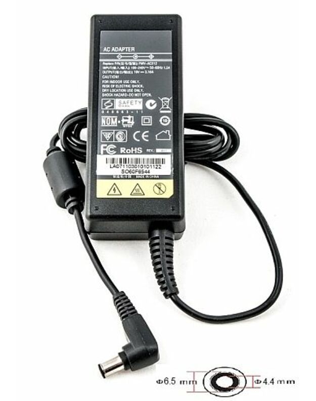 Nešiojamo kompiuterio įkroviklis SONY 60W: 16V, 4A