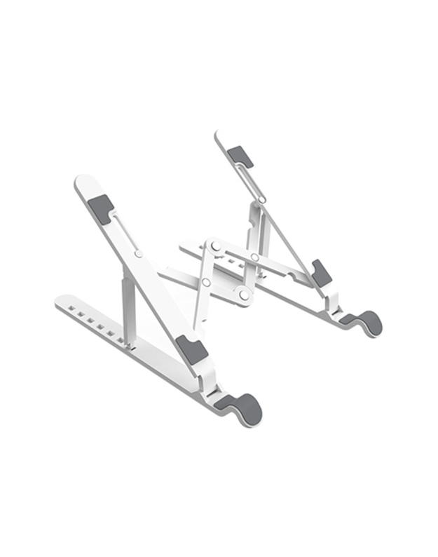 Nešiojamojo kompiuterio stovas ORICO, plastikinis, baltas