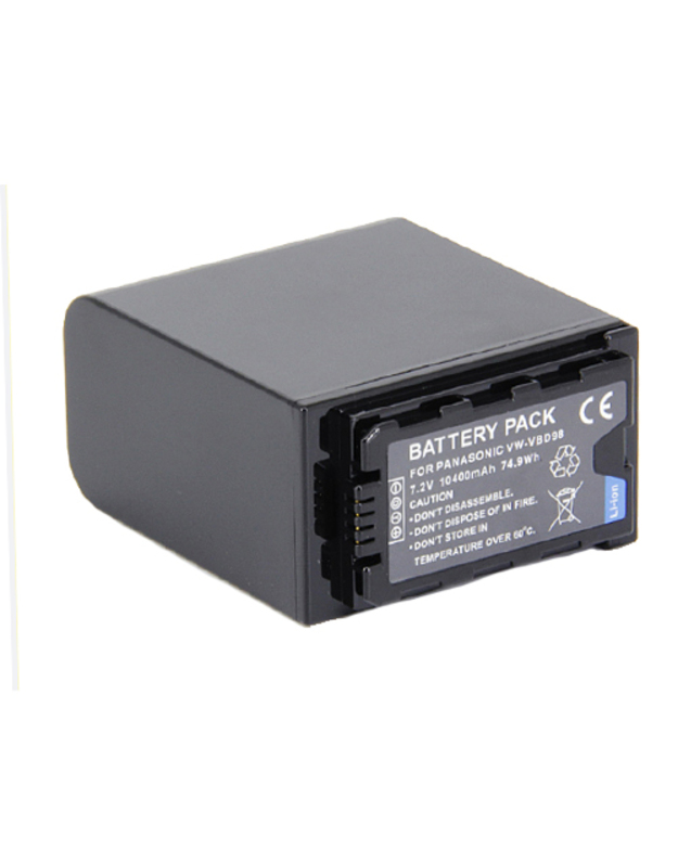 Panasonic VW-VBD98 10400mAh akumuliatorius