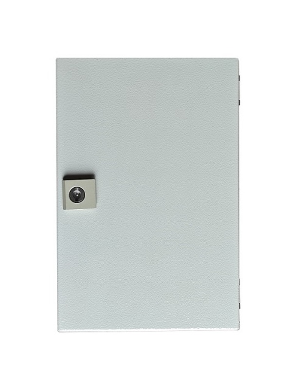 Paskirstymo skydas TIBOX 300x200x80mm su užraktu, virštinkinis