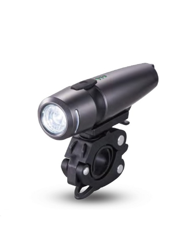 Priekinis dviračio žibintas 300lm, LED, USB, IPX5