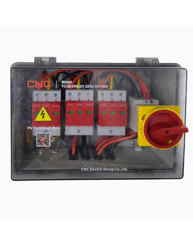 PV atjungimo skydelis, DC 3in-3out, IP66