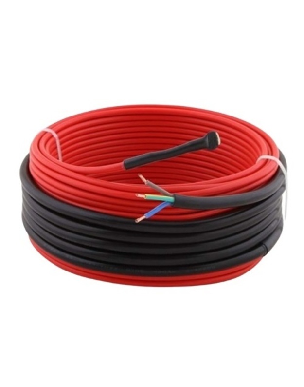 Šildymo kabelis 375W, 31.25m, 12W/m, AC 230V
