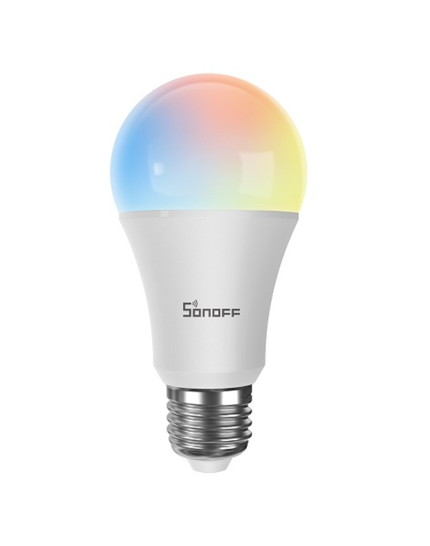 SONOFF išmanioji lemputė E27 (2700-6500K +9W RGBCW)