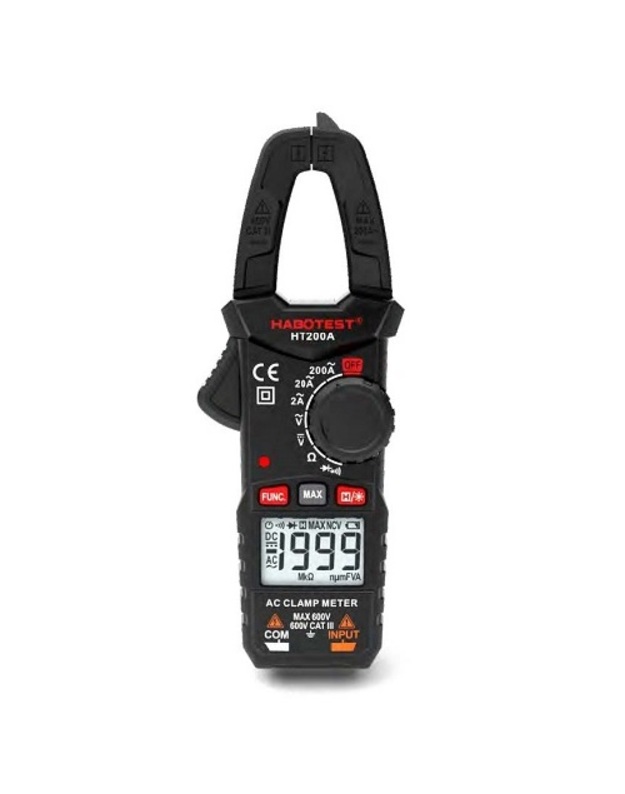 Srovės matavimo replės AC600V/200A, DC600V