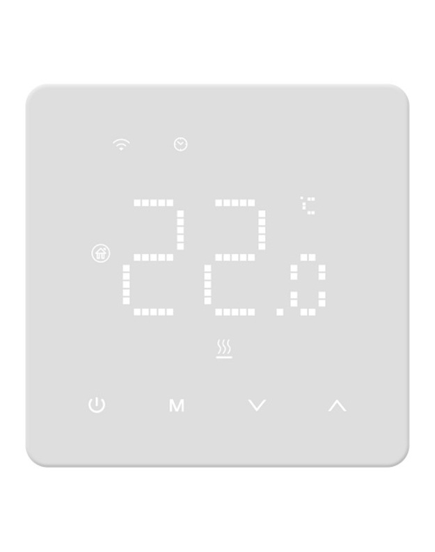 TUYA Programuojamas termostatas dujų katilui, Wi-Fi, 3A, 230VAC
