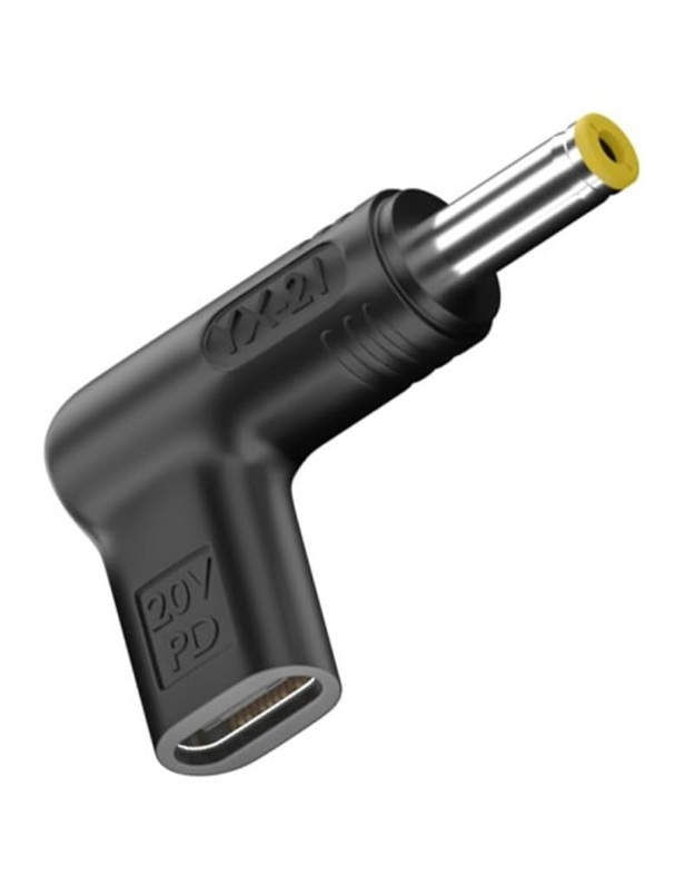 USB Type-C į DC 5.5x1.7 mm adapteris